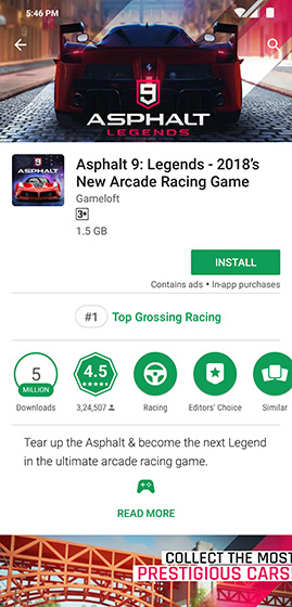 Asphalt 9: Legends has over 4 million downloads in just a week on