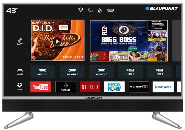 Blaupunkt’s Smart LED TVs Are Now up for Pre-order on Flipkart