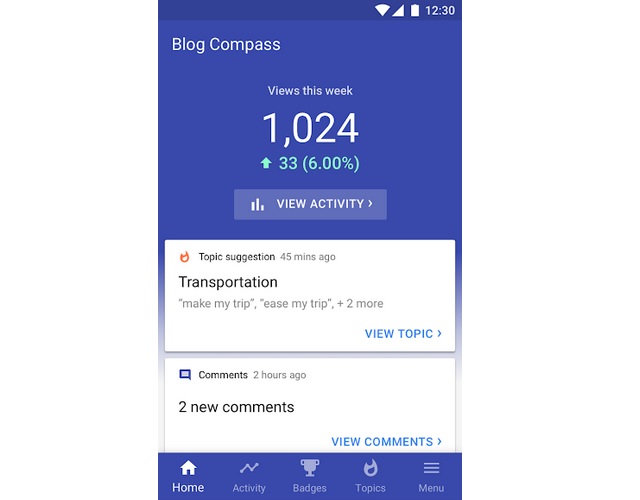 Google’s New Blog Compass App for Indian Bloggers To Ease Website Management