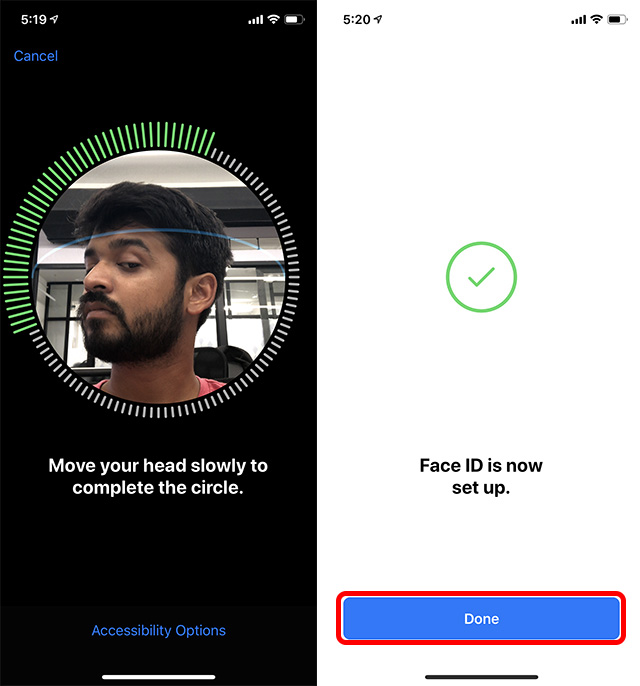 How to Add Another Face for Face ID in iOS 12
