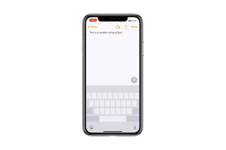 iOS 12 Brings the Keyboard Trackpad to iPhones Without 3D Touch Too