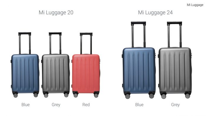 Xiaomi Membawa &#8216;Mi Luggage&#8217; Ke India dengan Harga Murah Rs. 2.999