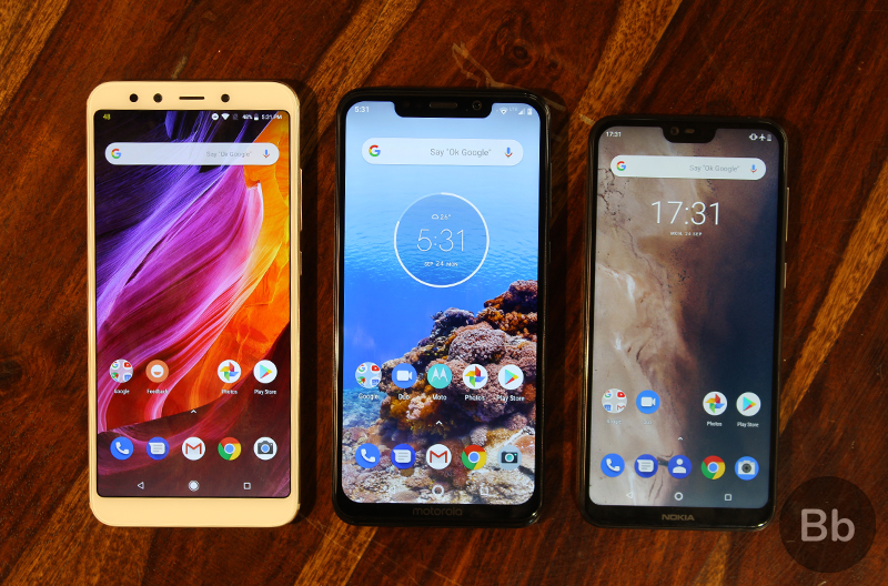 Moto One Power vs Mi A2 vs Nokia 6.1 Plus: A Quick Comparison