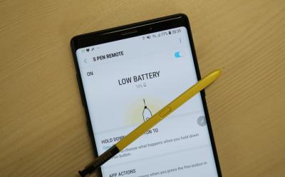 note 9 s-pen battery life test