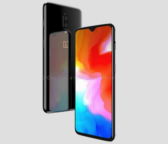 OnePlus 6T CAD Renders Show Off Teardrop Notch, OnePlus 6-like Design