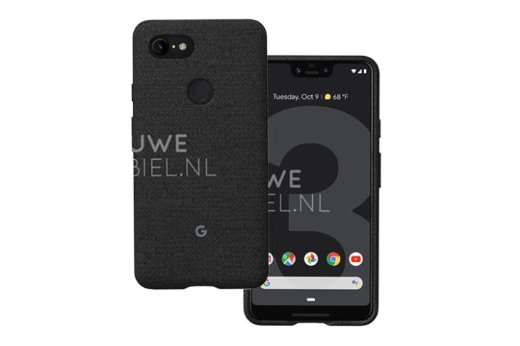 Pixel 3 and Pixel 3 XL Official Cases Leak Purported Design