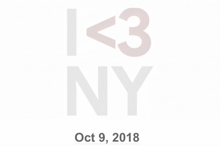 Google Pixel 3 Official Launch Event Set For October 9