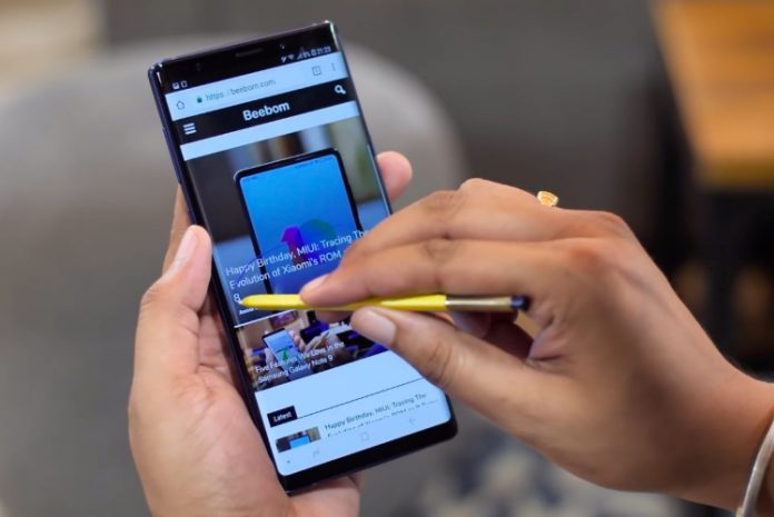 samsung galaxy note 9 pen