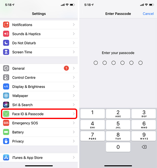 how to add face id to your iphone