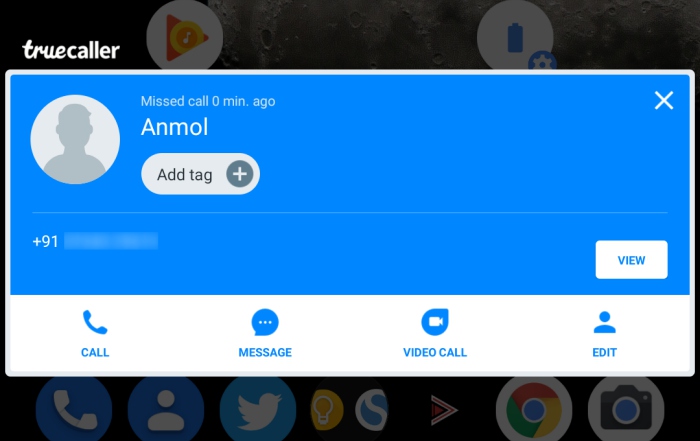 how to set up truecaller id