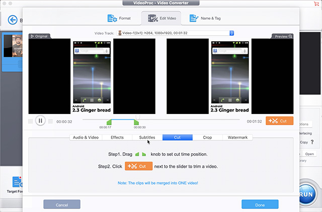 VideoProc: GoPro/DJI Video Processing Made Easy