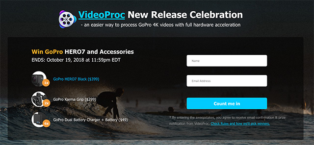 VideoProc: GoPro/DJI Video Processing Made Easy