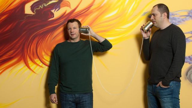 WhatsApp co-founders Brian Acton (left) and Jan Koum (Image: Forbes)