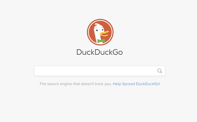 1. استبدل بحث Google بـ DuckDuckGo