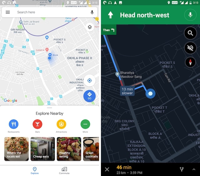 3 Enabling Dark Mode in Google Maps on Android