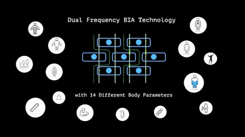 ActoFit SmartScale dual frequency bia