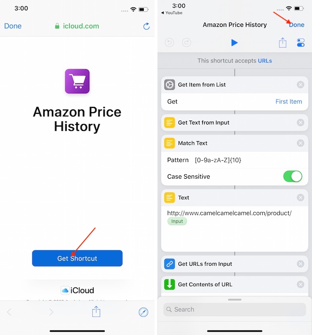 Amazon Price History Shortcuts Step 100001