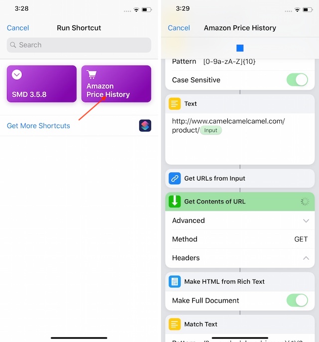 How to Save Money on Amazon Using Shortcuts in iOS 12