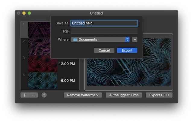 การสร้างวอลเปเปอร์แบบไดนามิกของคุณเองใน macOS Mojave00001