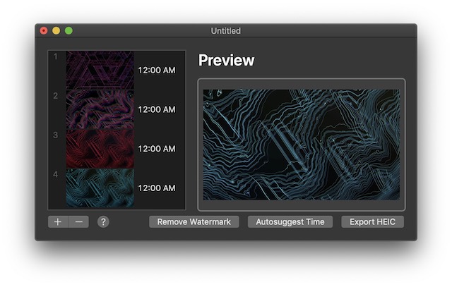 การสร้างวอลเปเปอร์แบบไดนามิกของคุณเองใน macOS Mojave00003