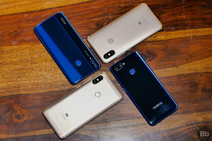 Honor 8X vs Mi A2 vs Redmi Note 5 vs Realme 2 Pro: Pertunjukan Kamera