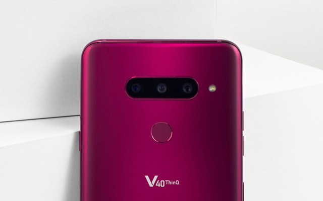 LG Announces V40 ThinQ With Five Cameras, Massive OLED Display