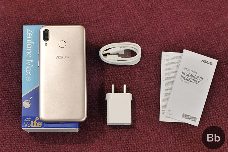 ZenFone Max M1 box contents