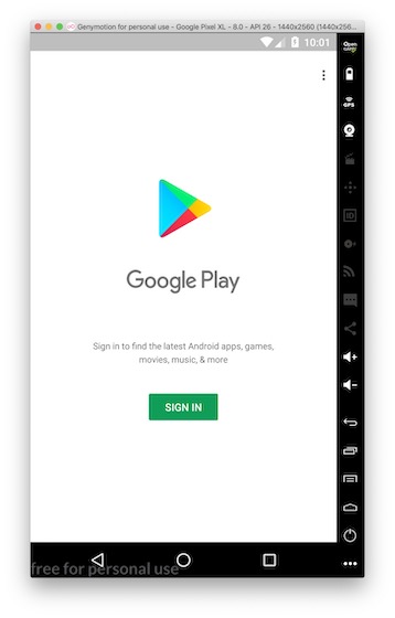 PLay Store working