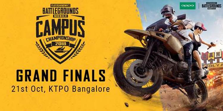 PUBG Mobile Campus Championship Grand Finale Set For October 21 in Bangalore