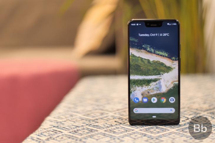 Pixel 3 XL website