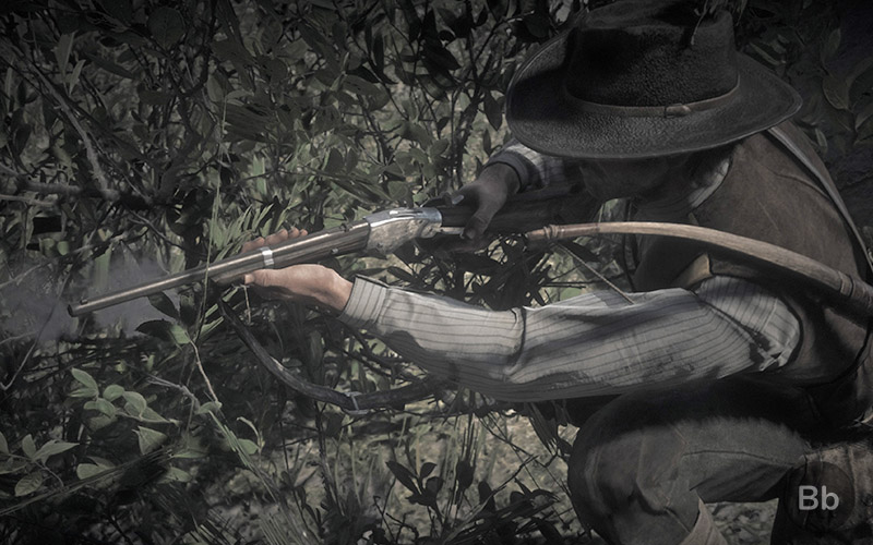 RDR 2 slow-mo