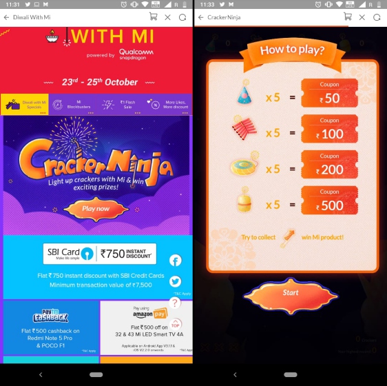 Xiaomi ‘Diwali With Mi’ Sale Kicks Off Tomorrow, October 23