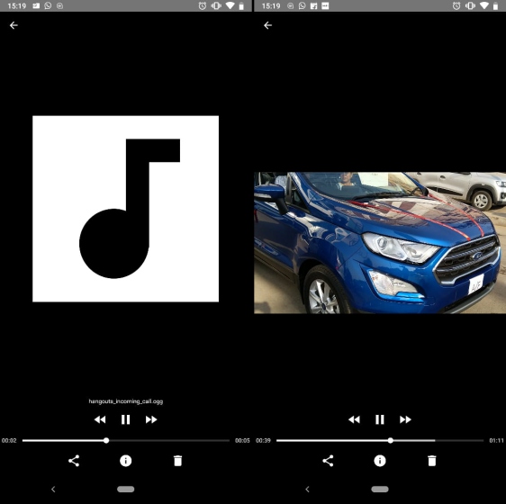 files go audio player