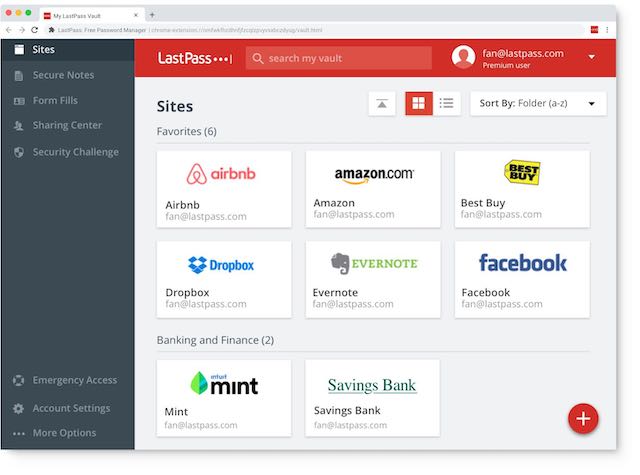 lastpass sign in with google