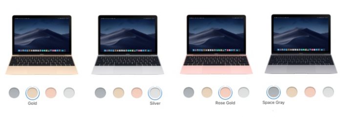 how do you change the color of your cursor on a macbook air