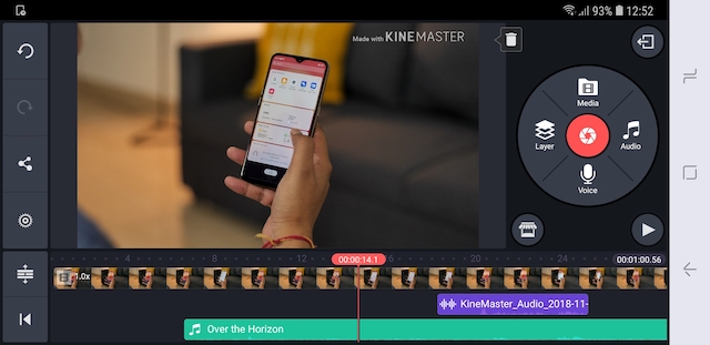 1. KineMaster – Pro Video Editor