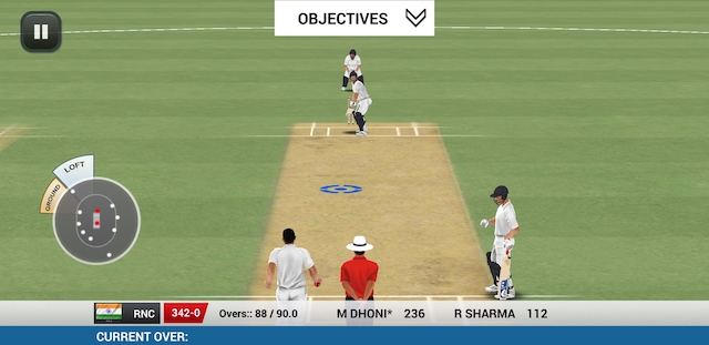 cricket mobile game