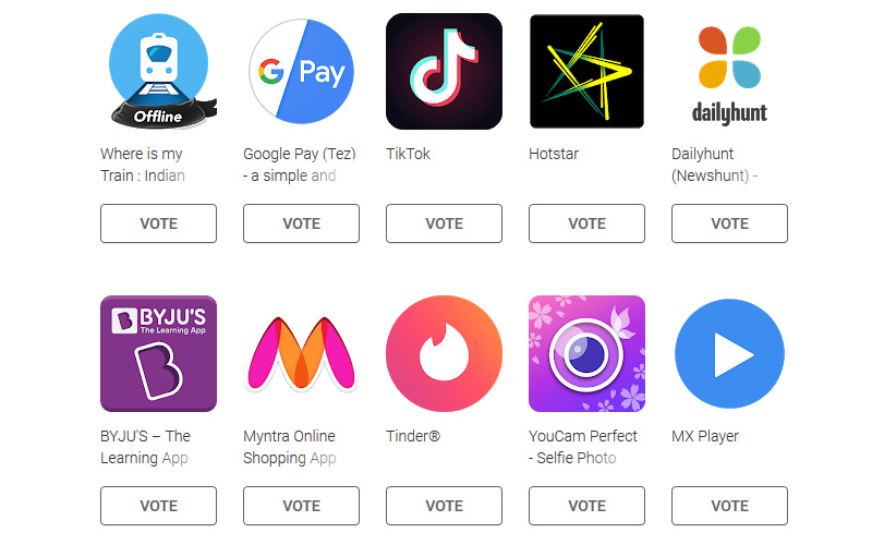 Google Play: vote nos melhores apps e jogos do Android - TecMundo