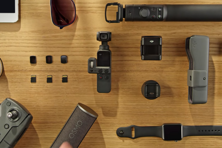 DJI Announces a Tiny Gimbal Camera Called ‘Osmo Pocket’