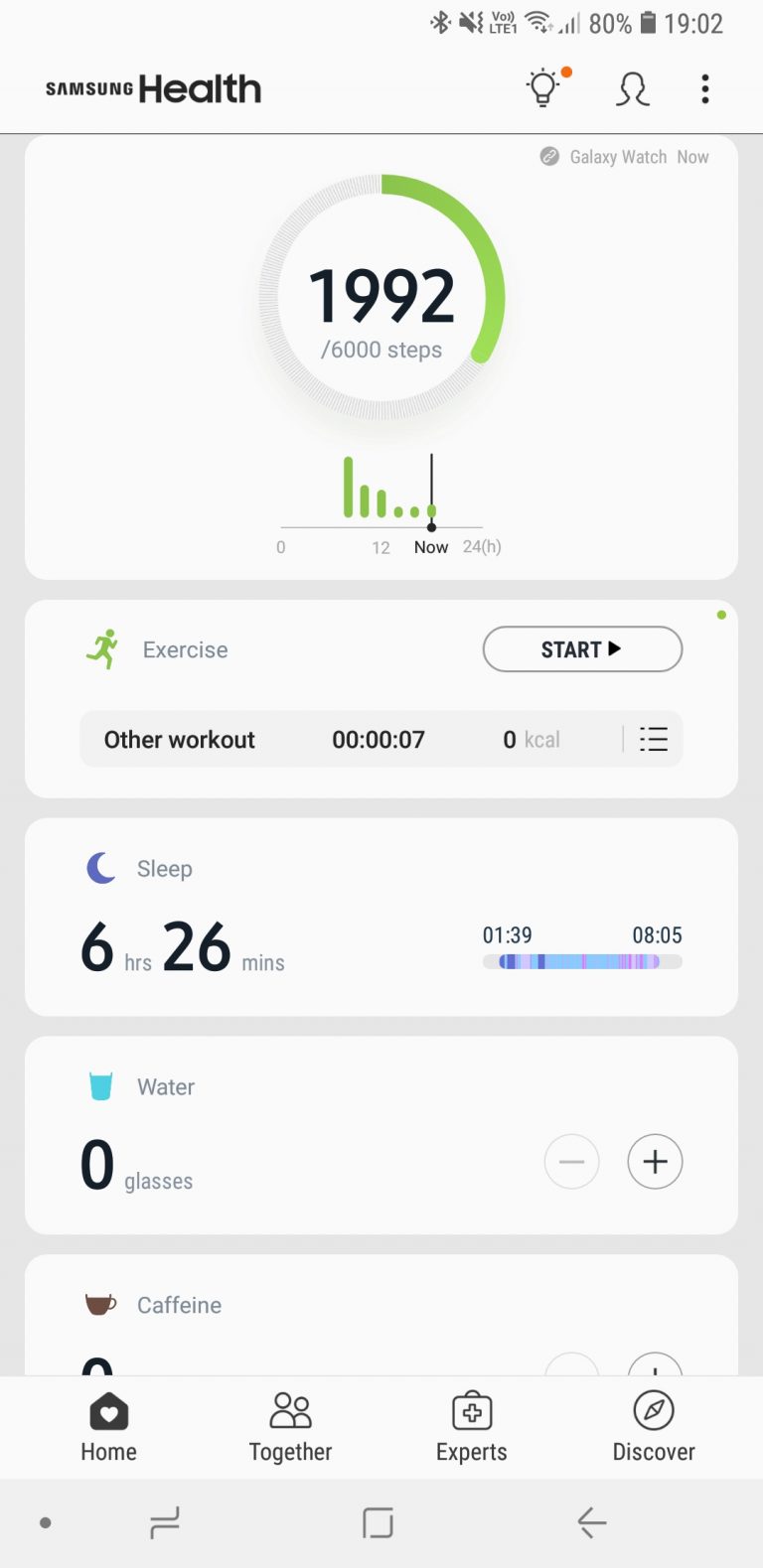 galaxy watch health tracking