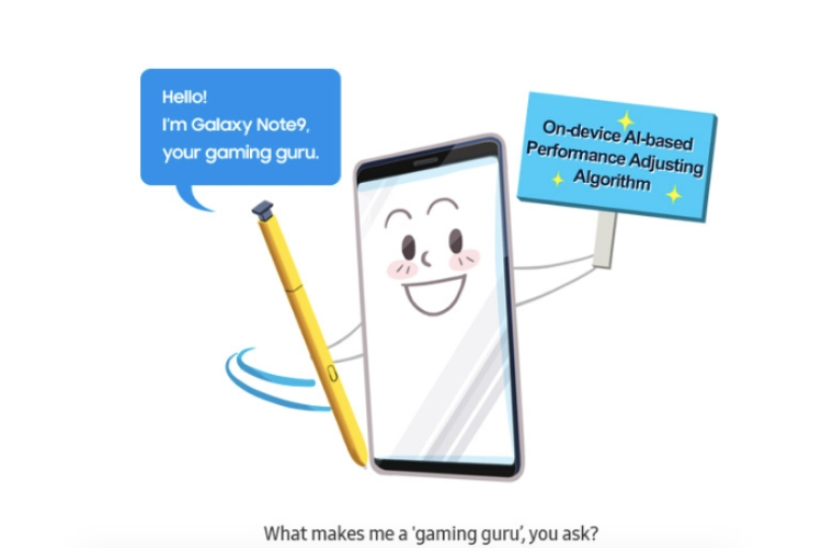 samsung Ai gaming galaxy note 9