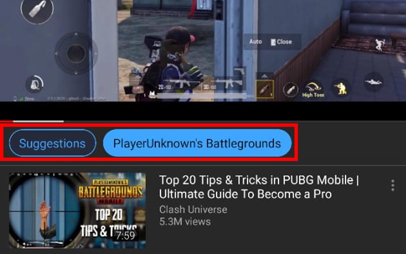 YouTube Suggested Tags