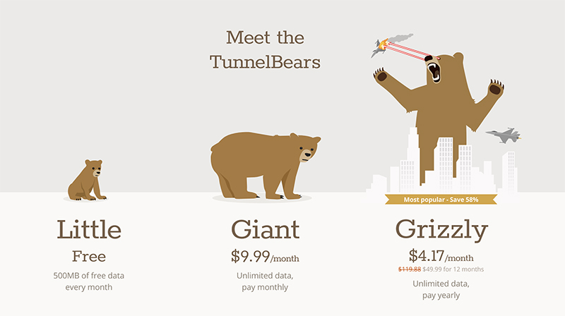 Save on TunnelBear VPN with the Black Bear Friday sale