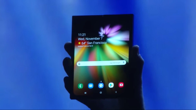 Samsung Finally Unveils Foldable Smartphone