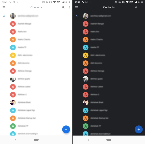 Google Contacts Gets Dark Theme: Here’s How To Enable it