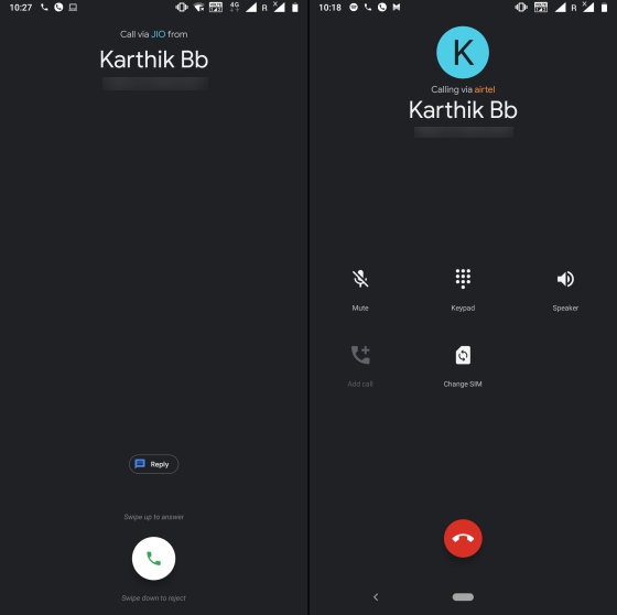 Google Phone Gets Dark Mode To Match Contacts App