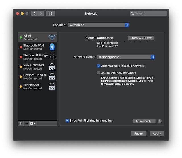 transmission for mac dns