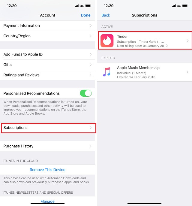 2 How to Cancel Tinder Gold Subscription on iPhone