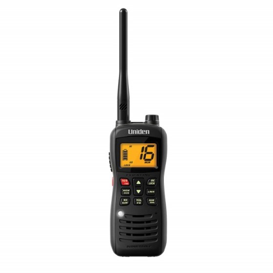 3. Uniden MHS126 Handheld Submersible Walkie Talkie