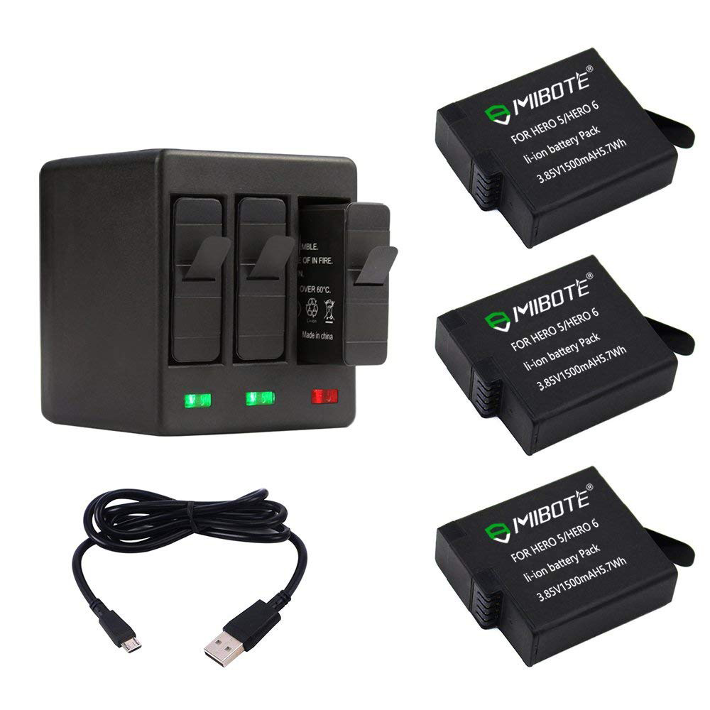 Mibote Rechargeable Battery 3 Pack